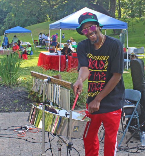 Kraig Brock in African American Cultural Garden